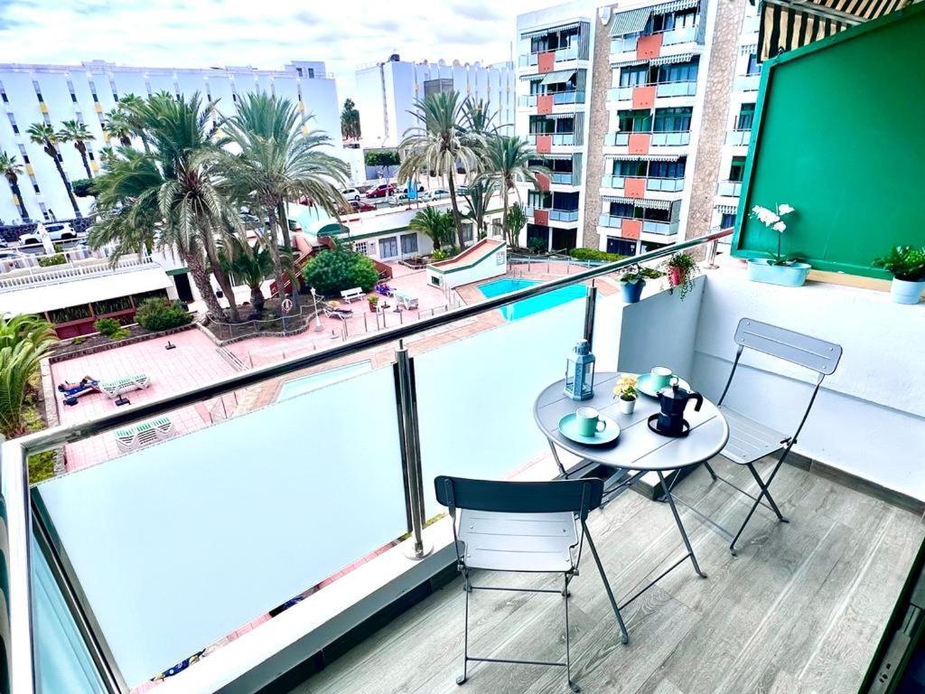 Fm Beach Home - Renovated Apartment With Swimming Pool Near Maspalomas Dunes & Beach Playa del Inglés Exteriör bild